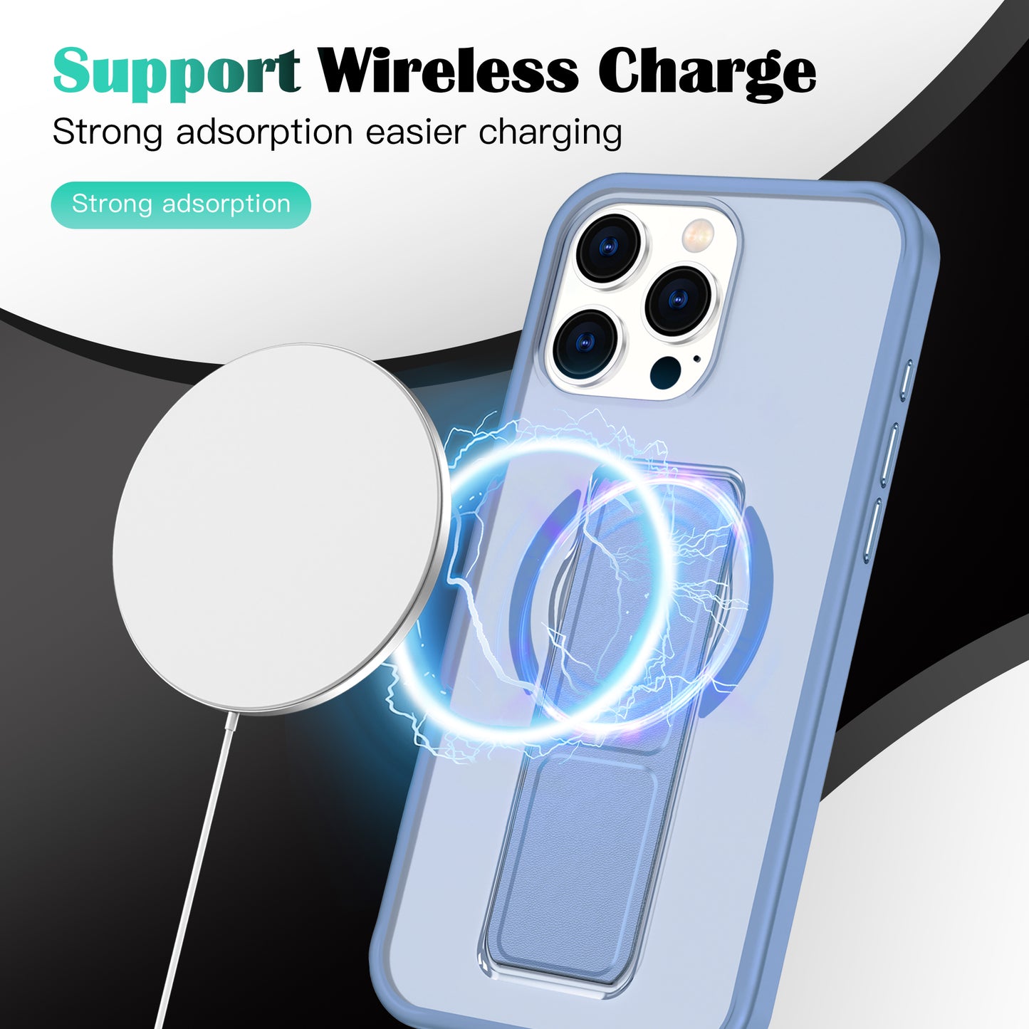 Funda Premium Soporte con Correa (Pulsera) y MagSafe