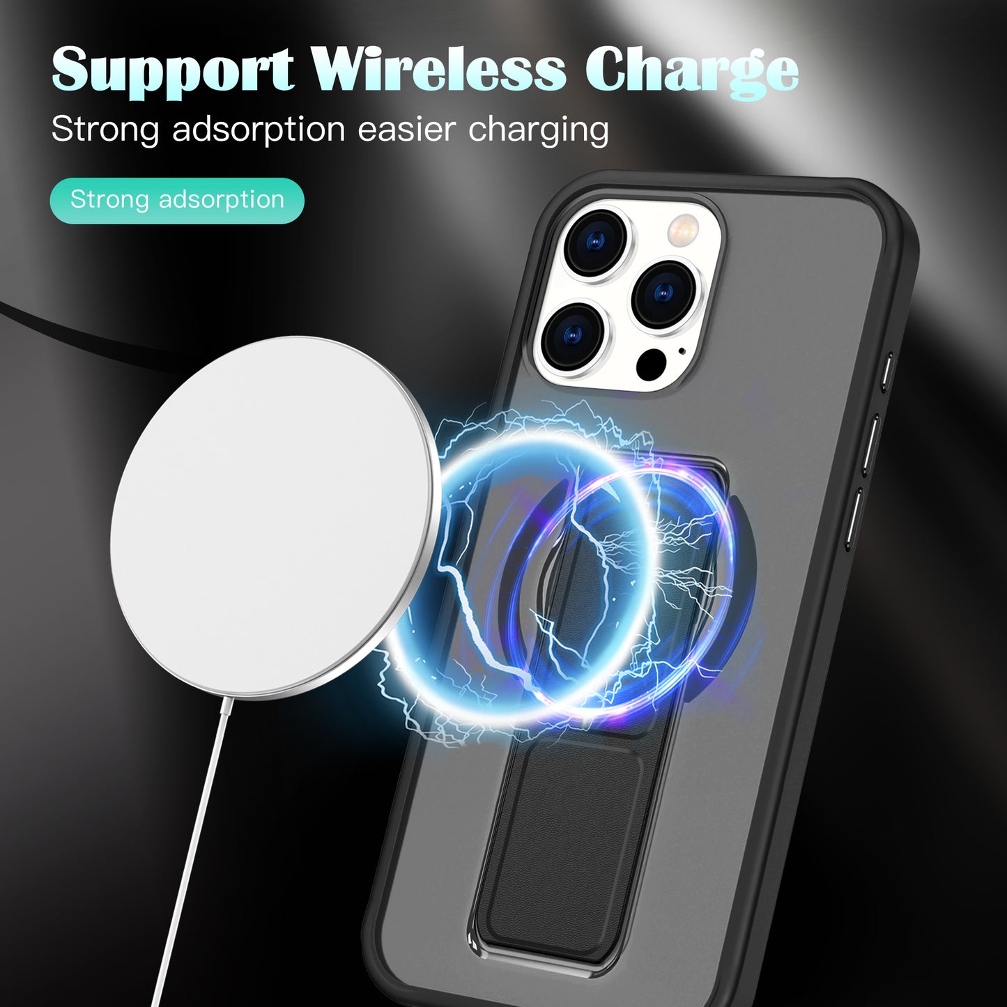 Funda Premium Soporte con Correa (Pulsera) y MagSafe