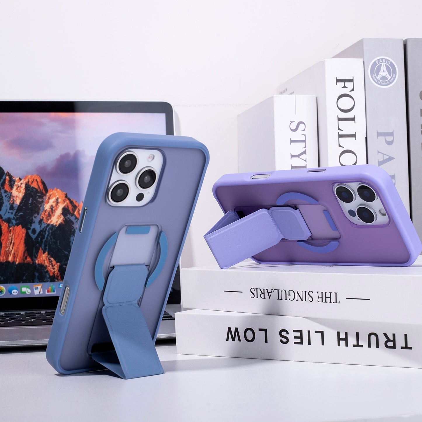 Funda Premium Soporte con Correa (Pulsera) y MagSafe