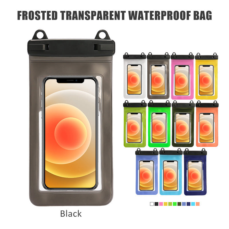 Bolsa Impermeable Frosted MagSafe™ para iPhone – Aqua Blue (Certificada IPX8 | Táctil 100%)