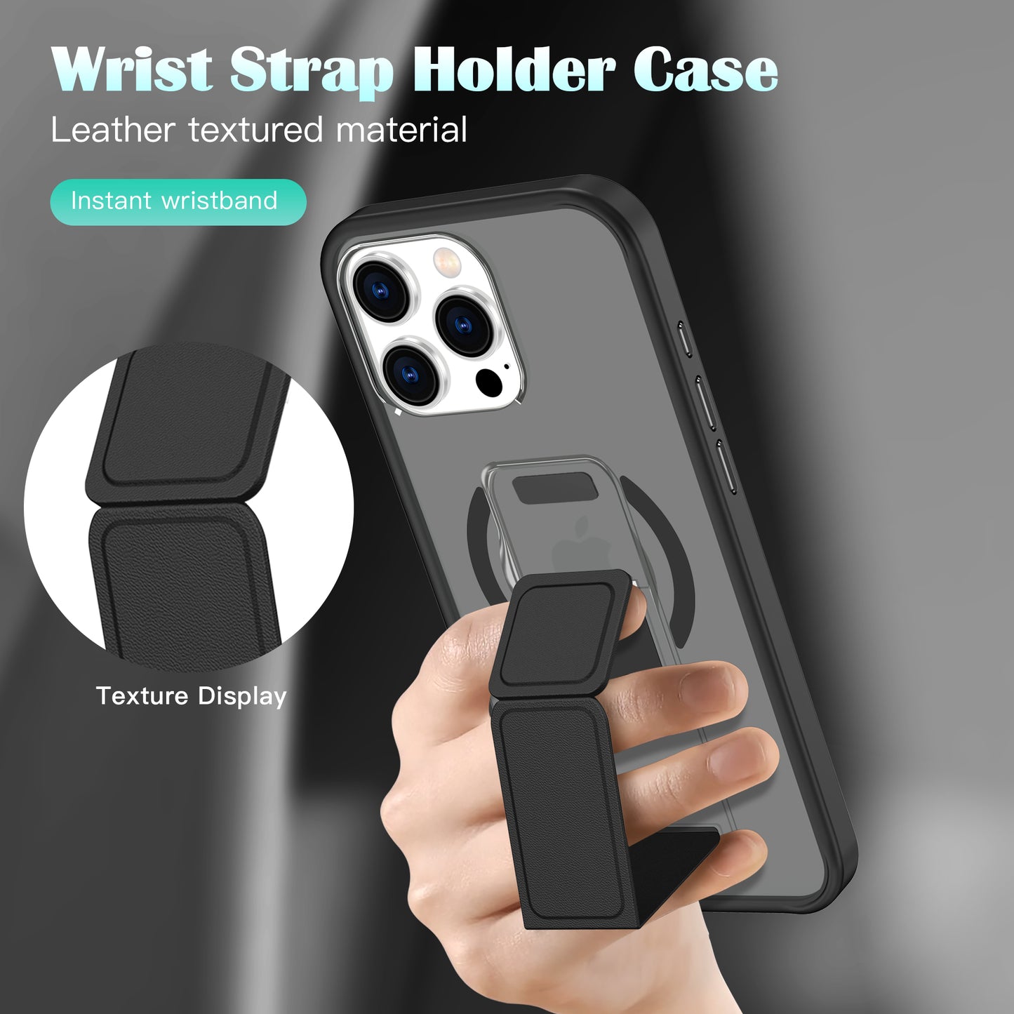 Funda Premium Soporte con Correa (Pulsera) y MagSafe