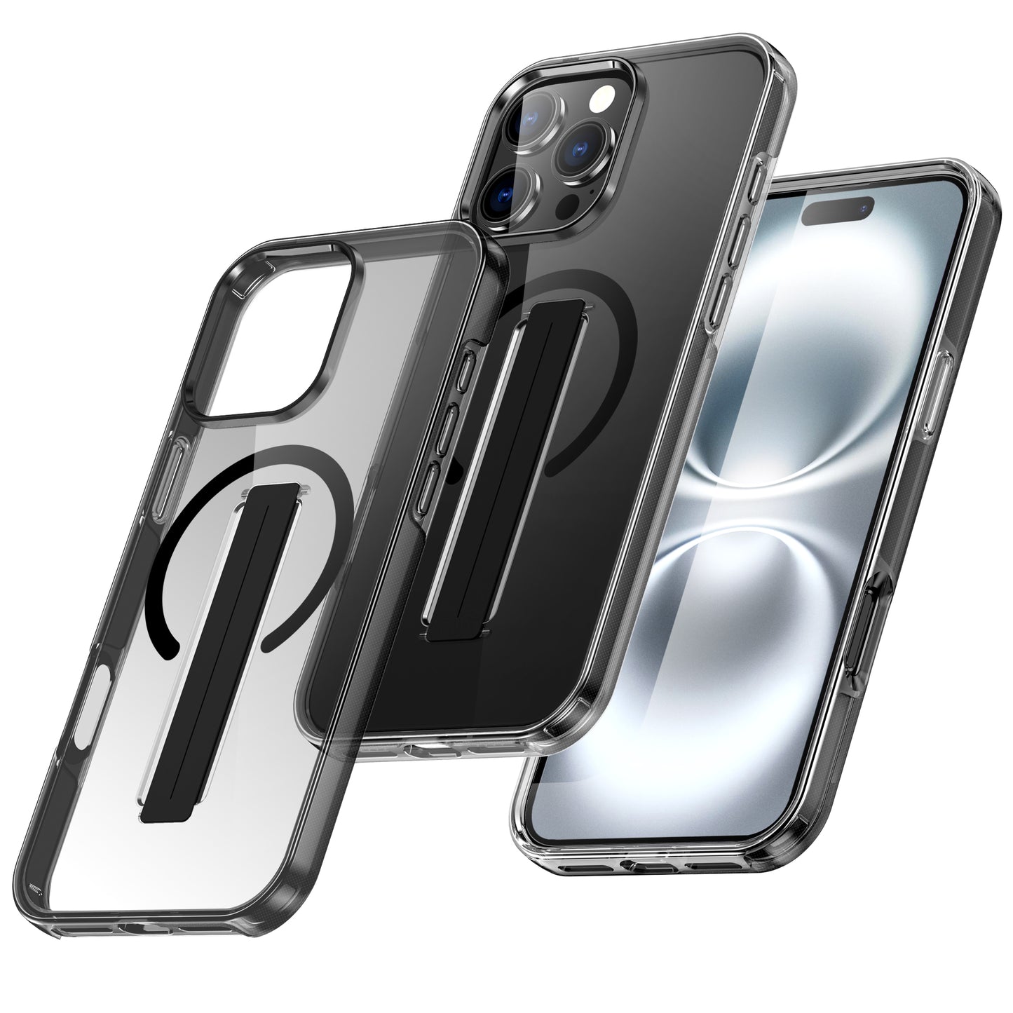 Funda con soporte giratorio y tecnología MagSafe
