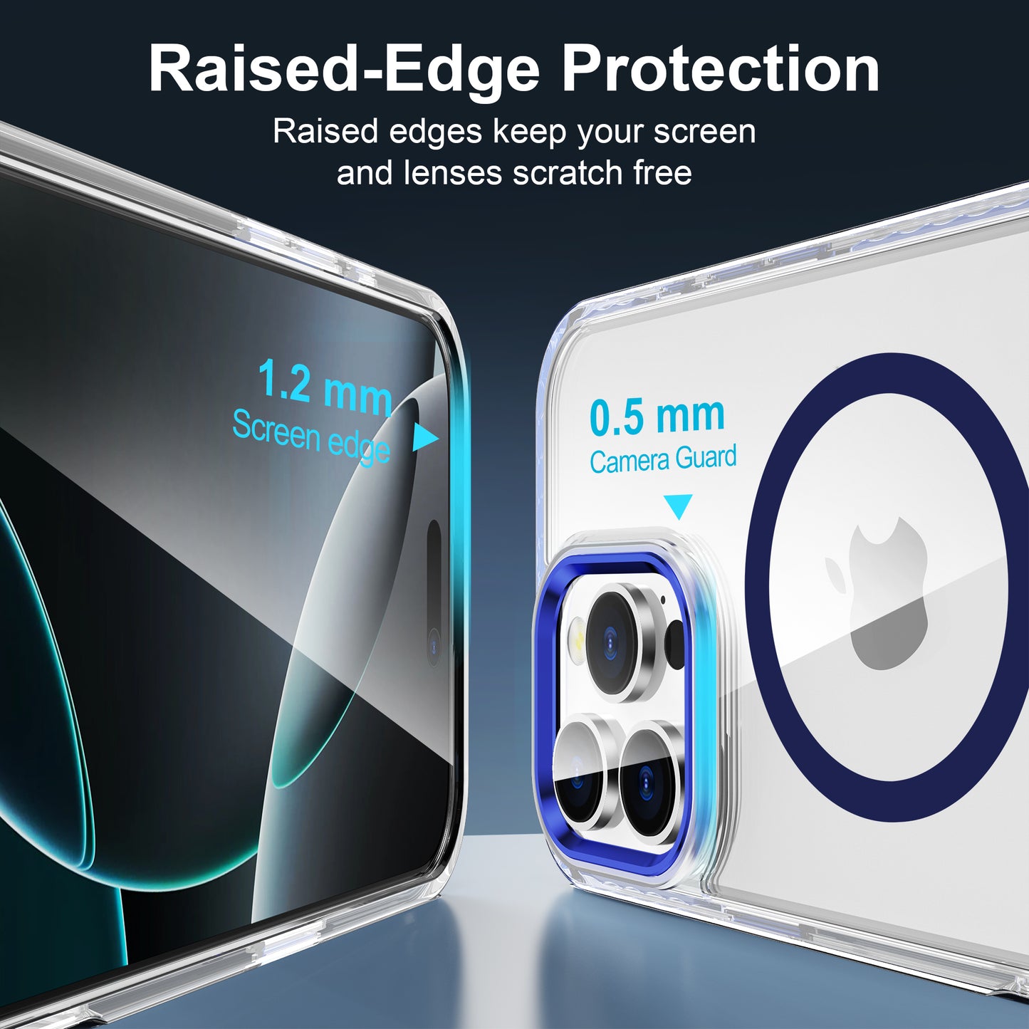 Funda MagSafe SBR-5 Transparente con Doble Airbag - Código: FSBR5