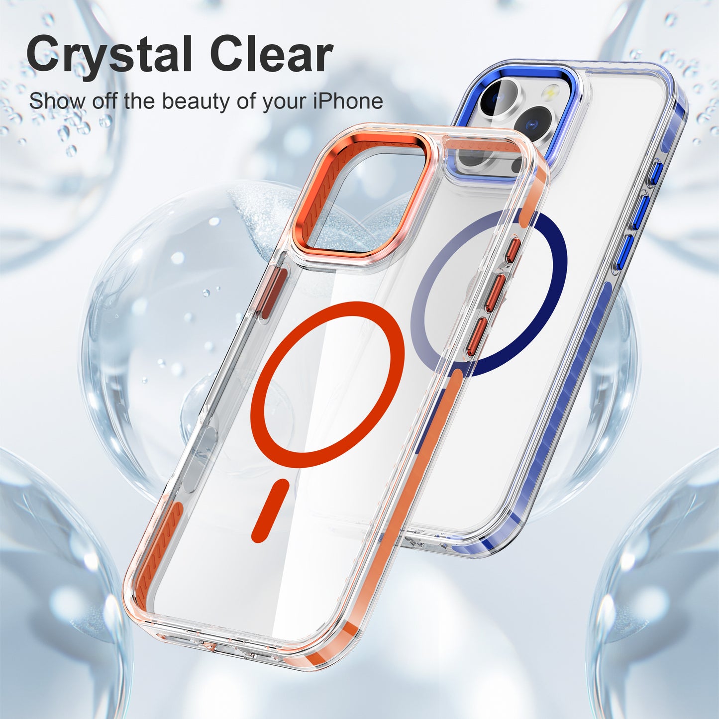 Funda MagSafe SBR-5 Transparente con Doble Airbag - Código: FSBR5