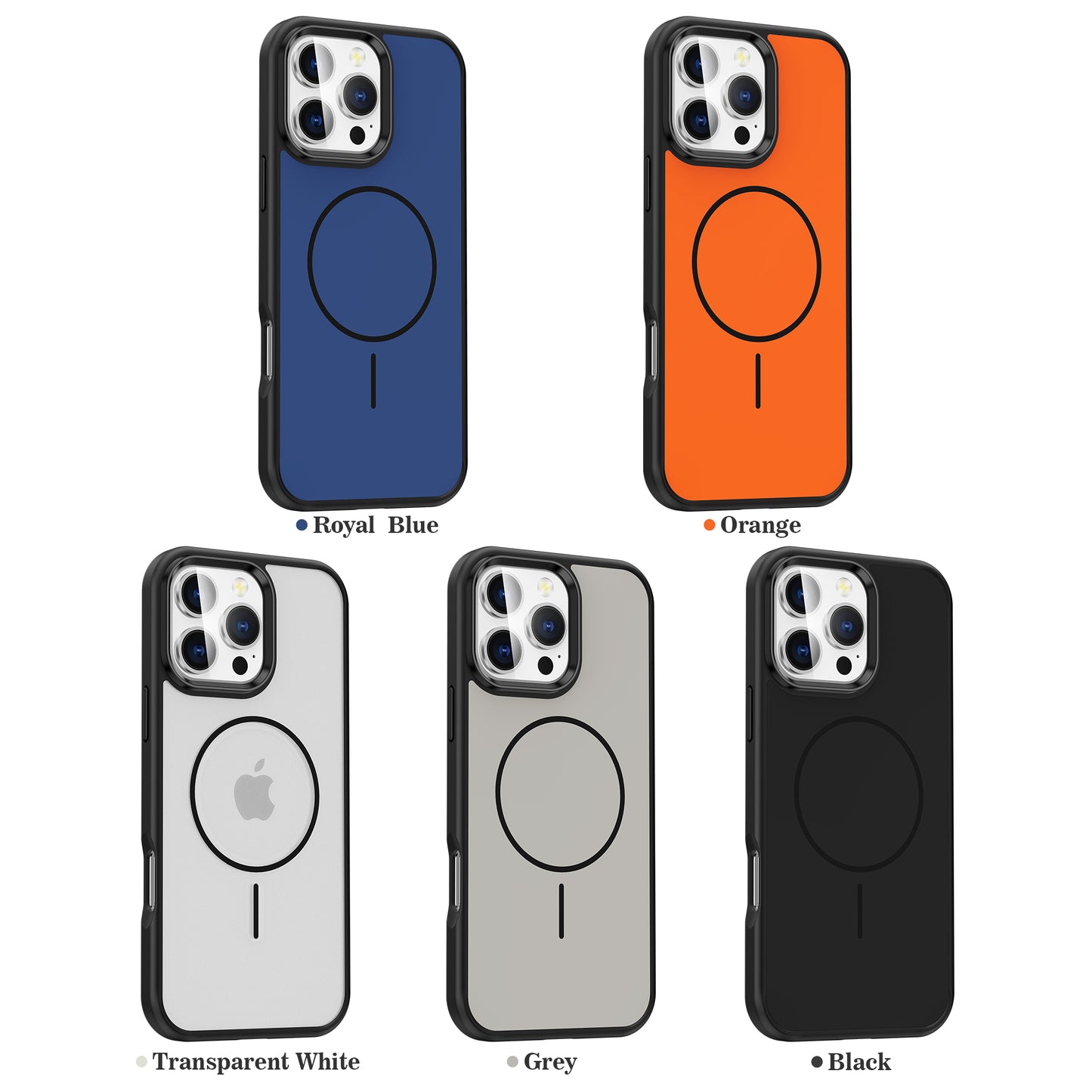 Funda Magnética Antigolpes 360° con Protección Reforzada y MagSafe