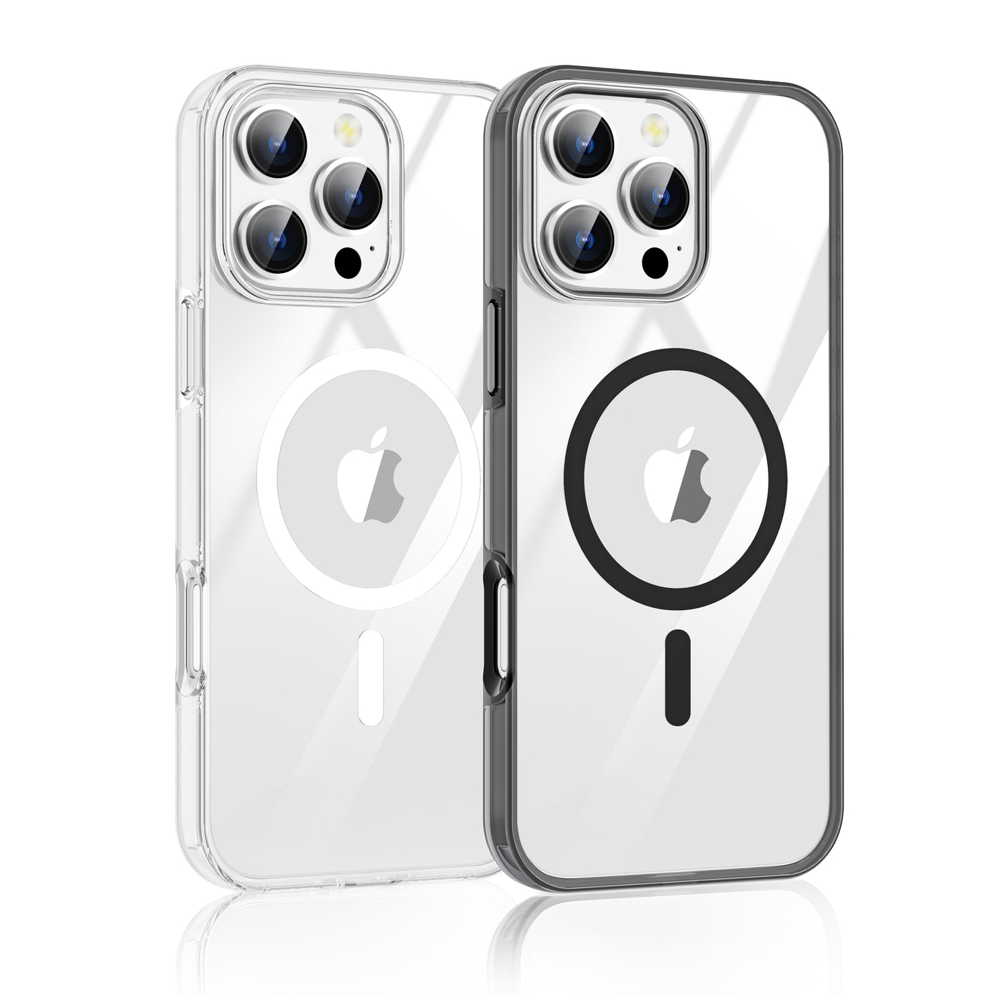 Funda MagSafe Transparente con Airbag y Protección Elevada para Cámara