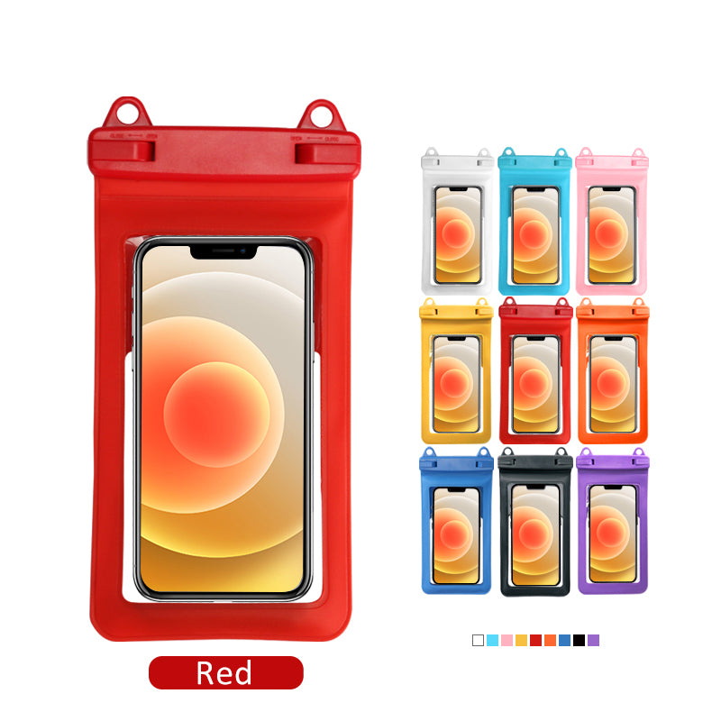 Bolsa Impermeable Premium IPX8 con Doble Hebilla – Black Edition (Fotografía Subacuática HD | Táctil Total)