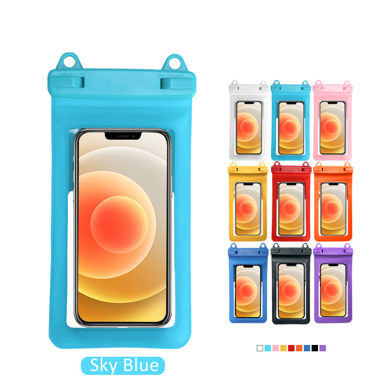 Bolsa Impermeable Premium IPX8 con Doble Hebilla – Black Edition (Fotografía Subacuática HD | Táctil Total)