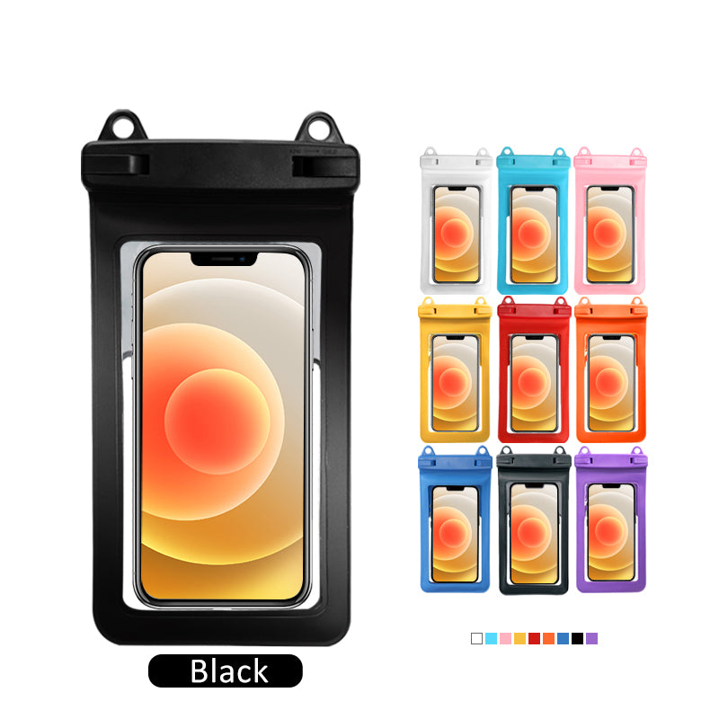 Bolsa Impermeable Premium IPX8 con Doble Hebilla – Black Edition (Fotografía Subacuática HD | Táctil Total)